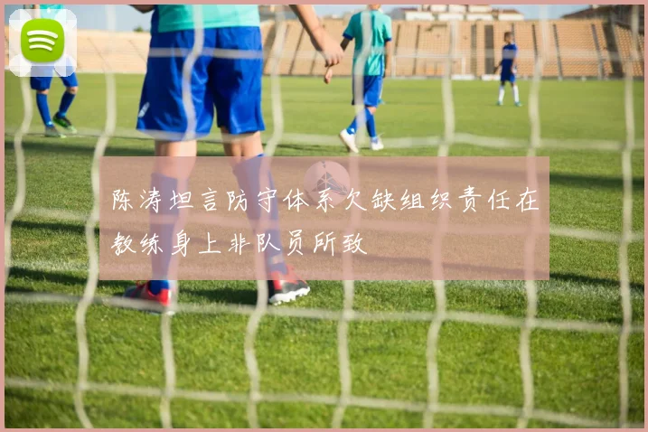 陈涛坦言防守体系欠缺组织责任在教练身上非队员所致